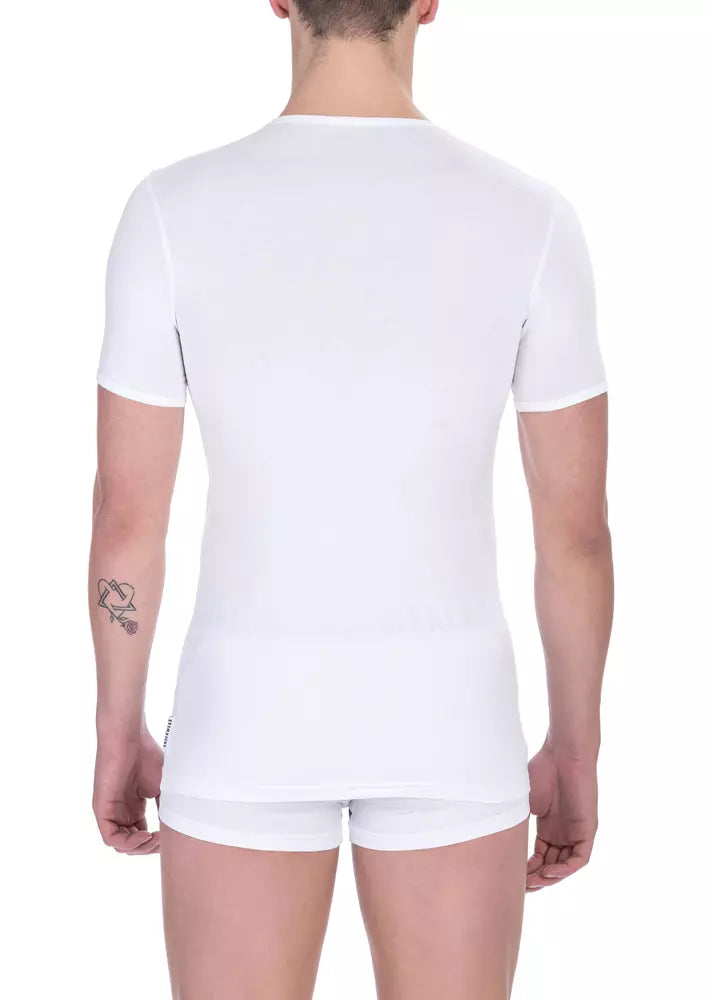Bikkembergs White T-Shirt for Men alternate view