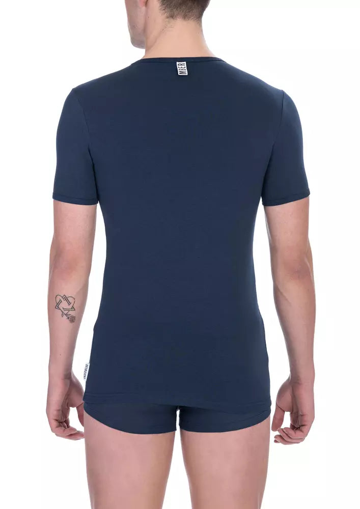 Bikkembergs Blue T-Shirt for Men alternate view
