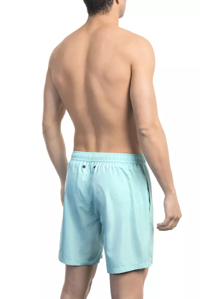 Bikkembergs Blue Swim Shorts for Men alternate view