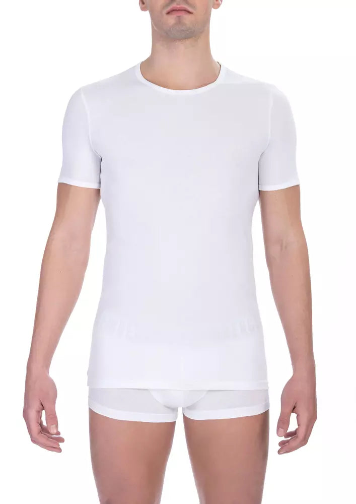 Bikkembergs White T-Shirt for Men