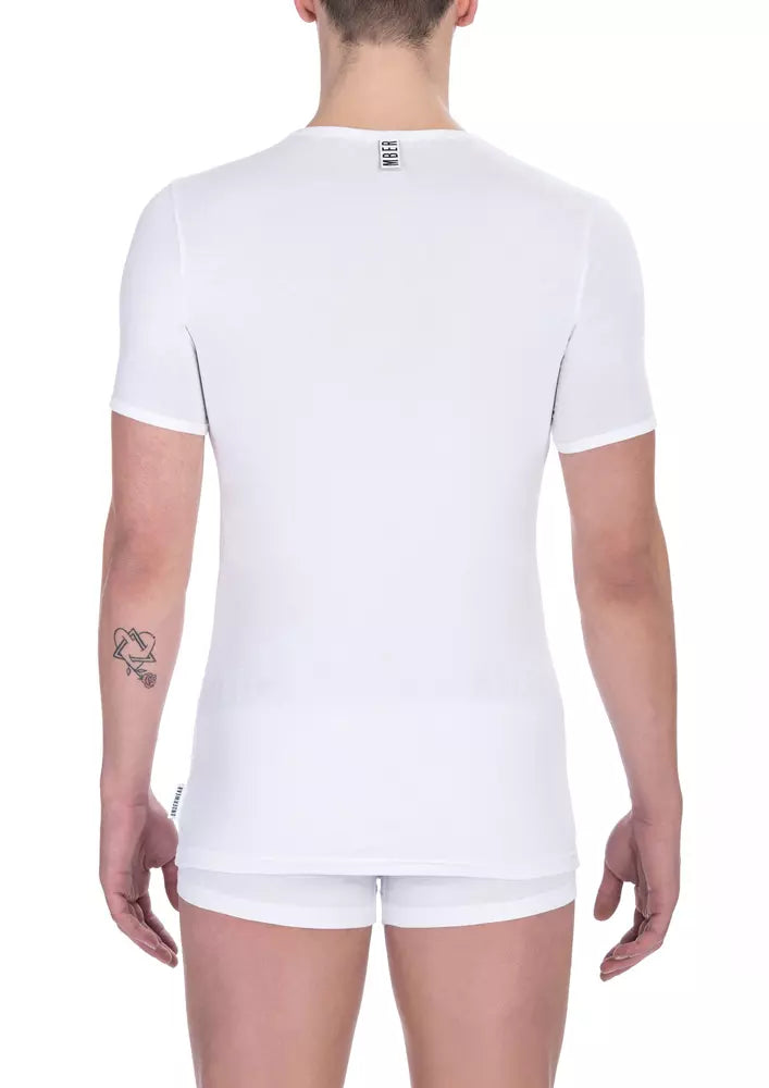 Bikkembergs White T-Shirt for Men alternate view