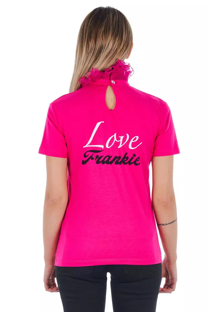 Frankie Morello Multicolor T-Shirt for Women side view