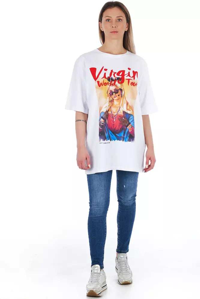Frankie Morello White T-Shirt for Women additional view