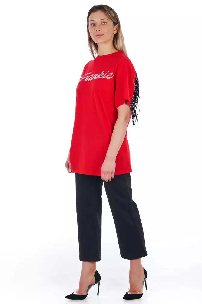 Frankie Morello Black Cropped Pants for Women additional view