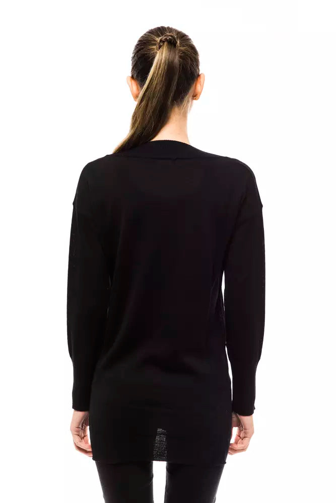 Montana Blu Black Sweatshirt for Women detail view