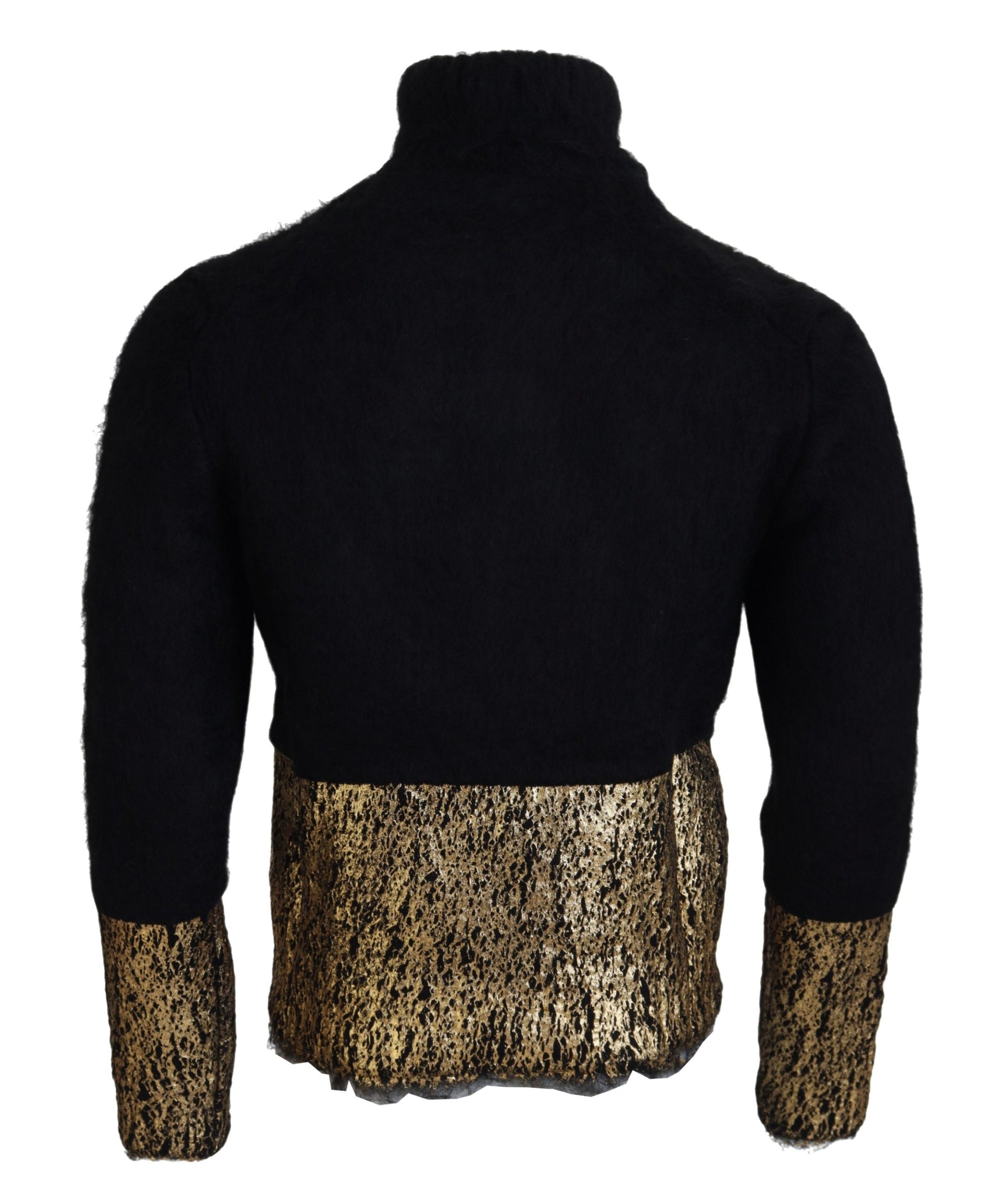 Dolce & Gabbana Black Turtleneck for Men detail view