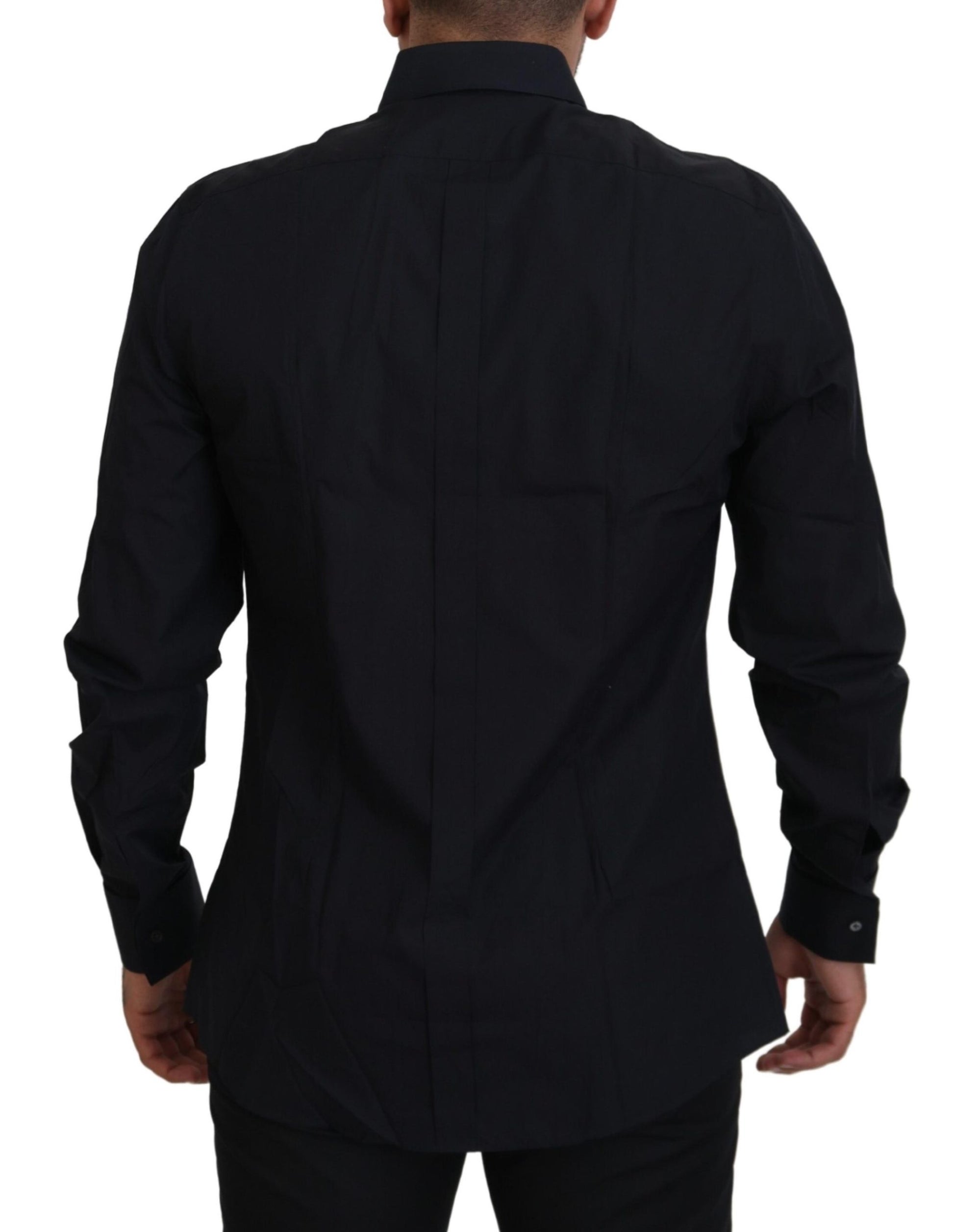 Dolce & Gabbana Black Dress Shirt for Men detail view