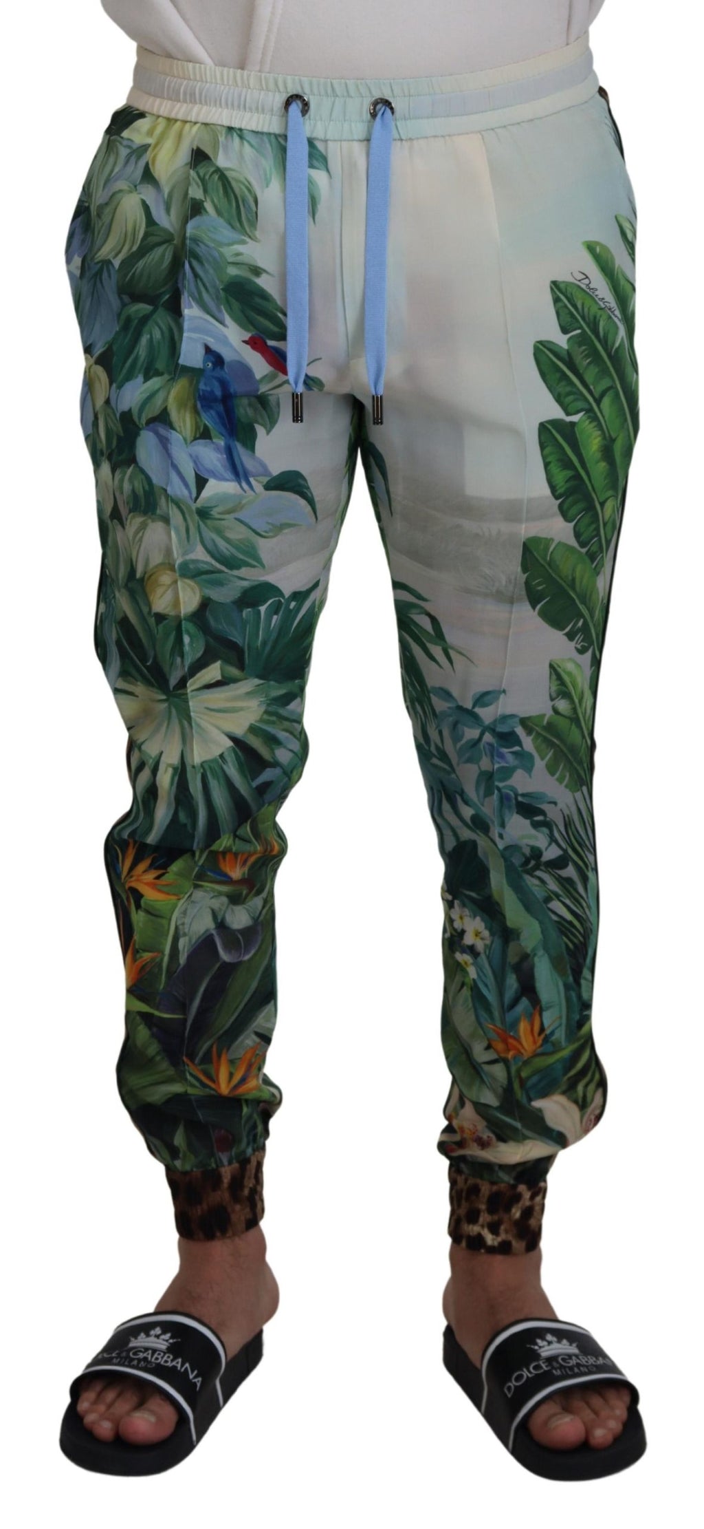 Dolce & Gabbana Multicolor Athletic Pants for Men