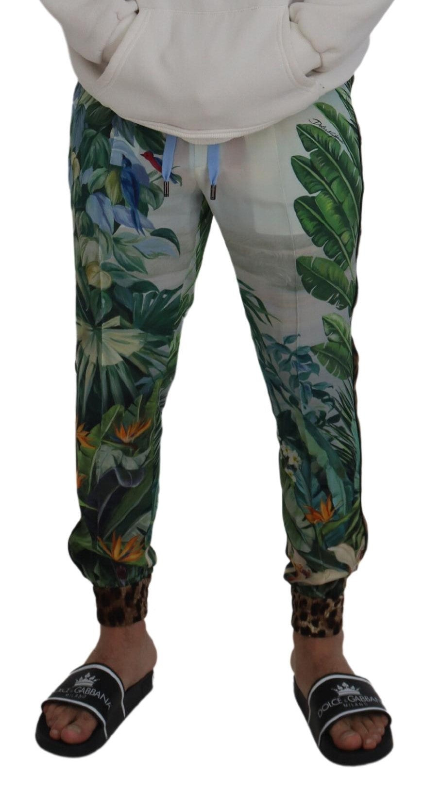Dolce & Gabbana Multicolor Athletic Pants for Men side view