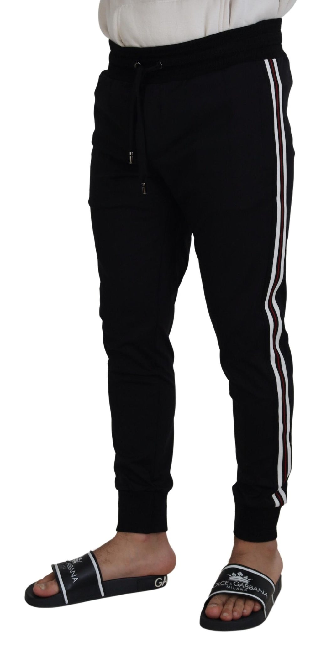 Dolce & Gabbana Black Athletic Pants for Men alternate view