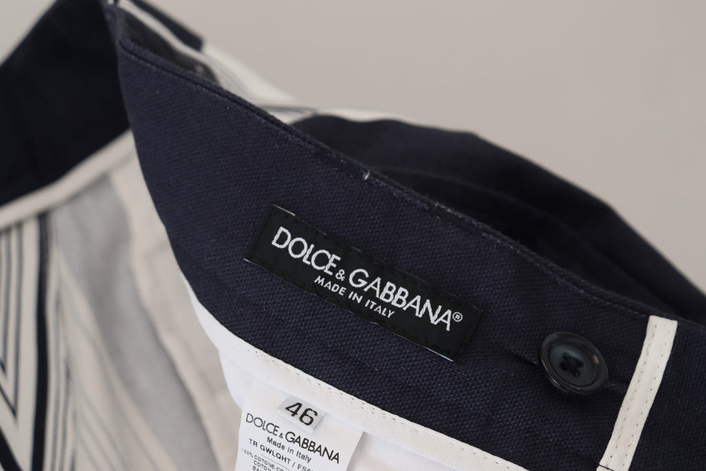 Dolce & Gabbana White Casual Pants for Men side view