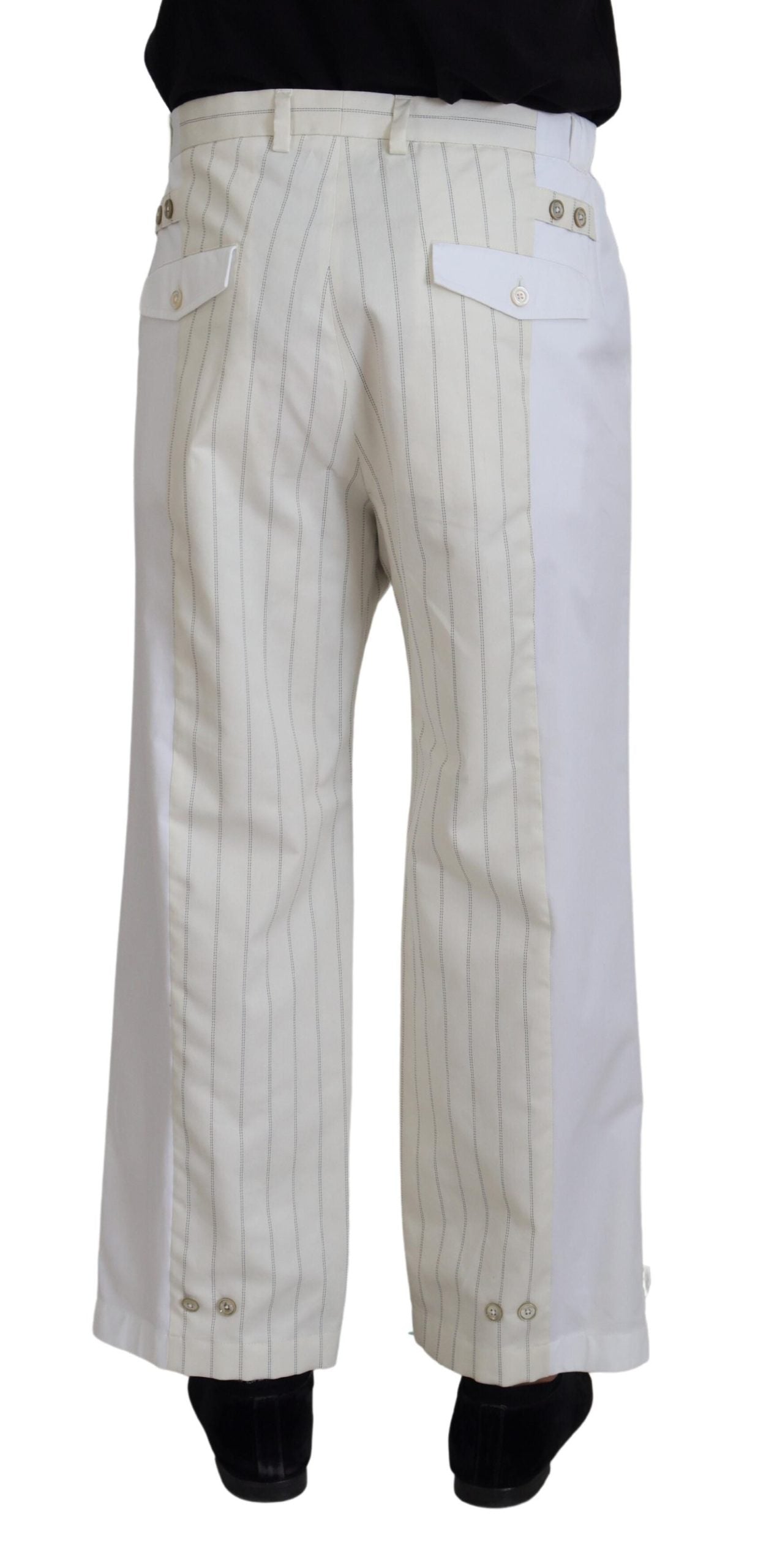 Dolce & Gabbana White Casual Pants for Men detail view