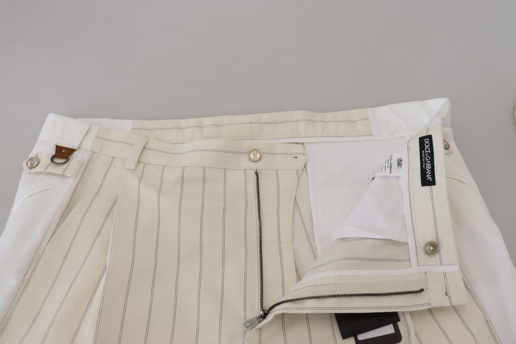 Dolce & Gabbana White Casual Pants for Men side view