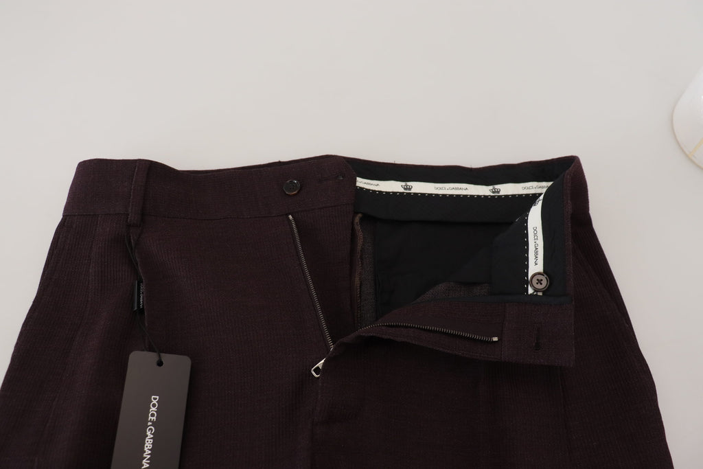 Dolce & Gabbana Brown Chino Pants for Men side view