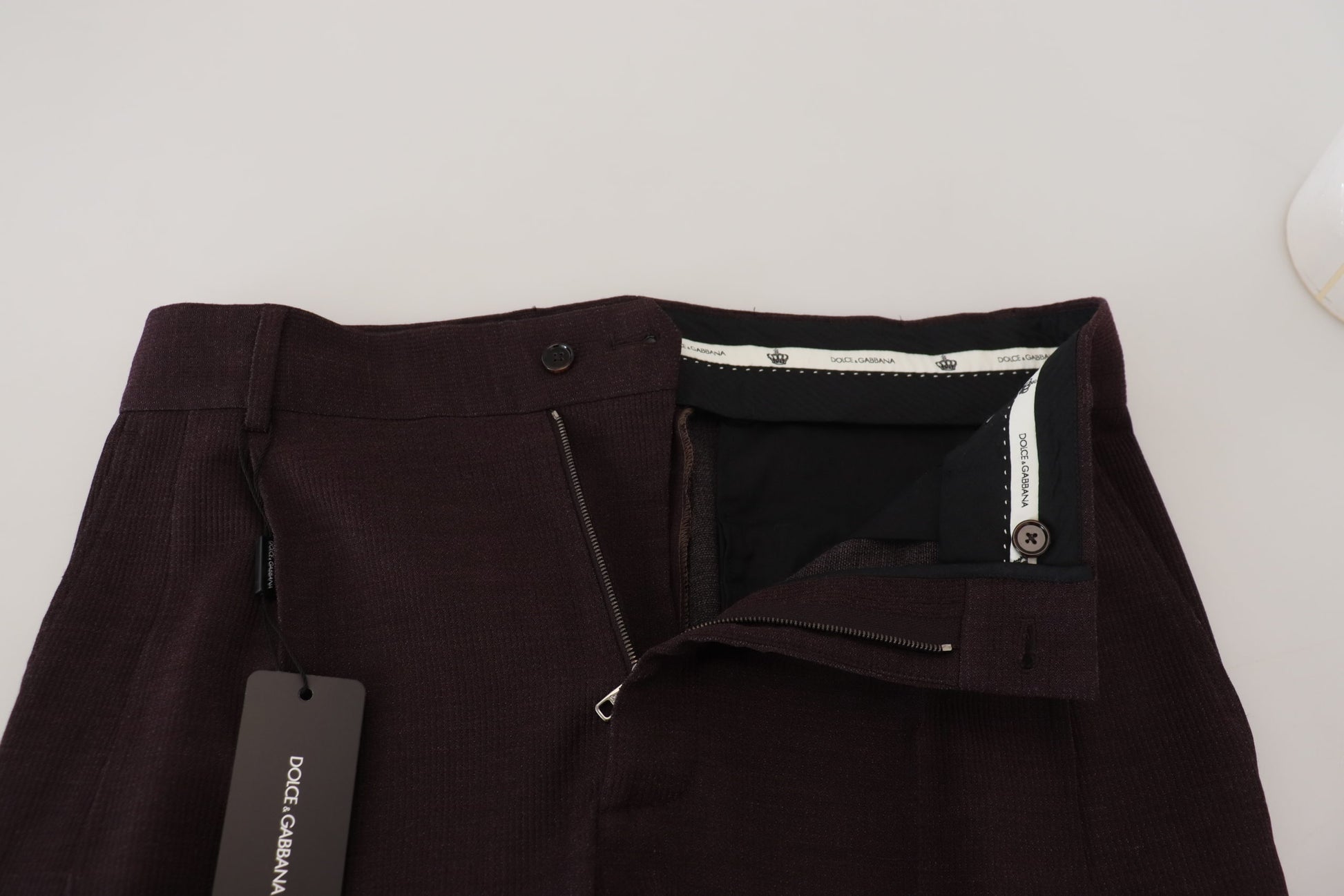 Dolce & Gabbana Brown Chino Pants for Men side view