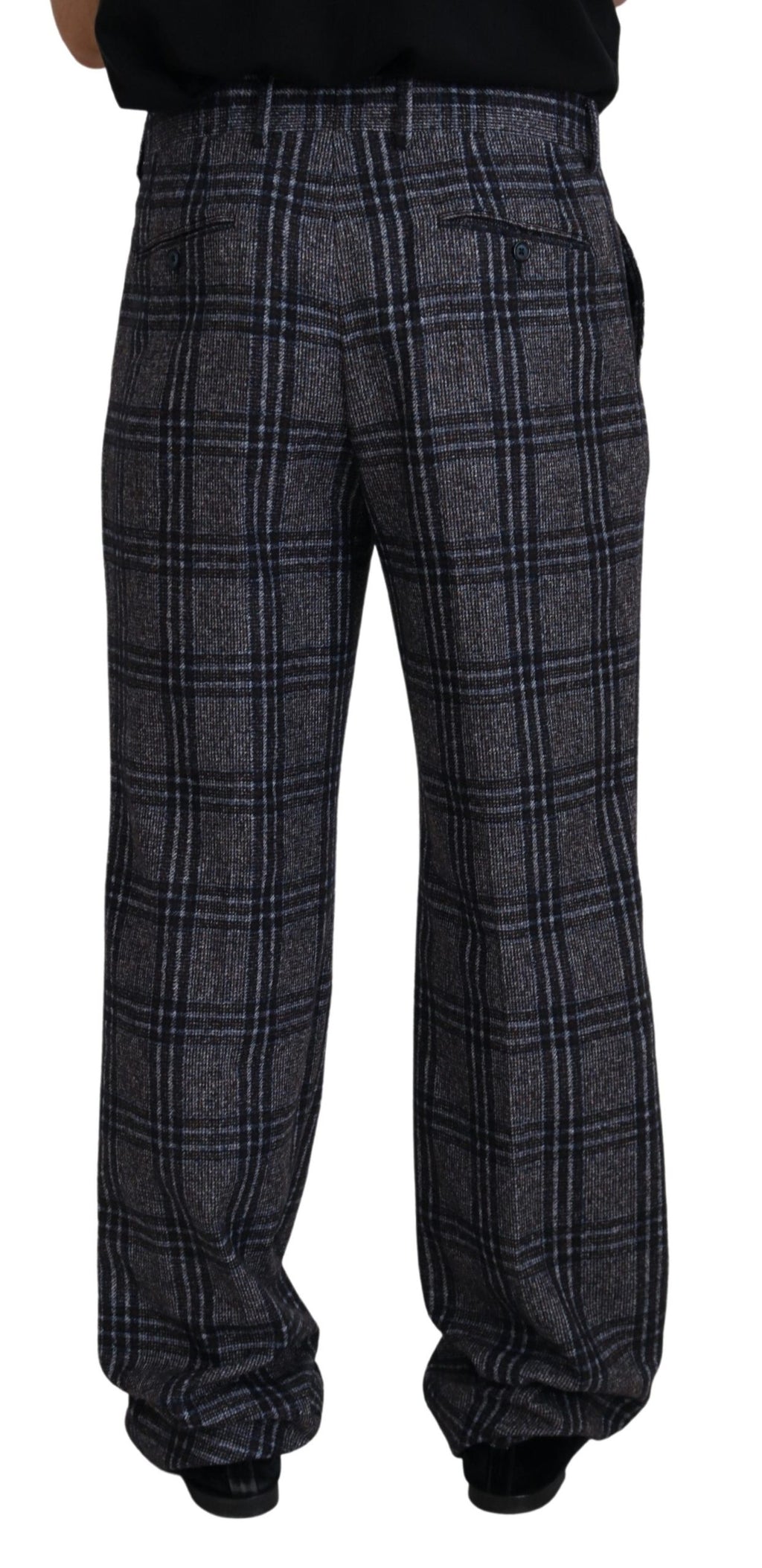 Dolce & Gabbana Grey Casual Pants for Men detail view