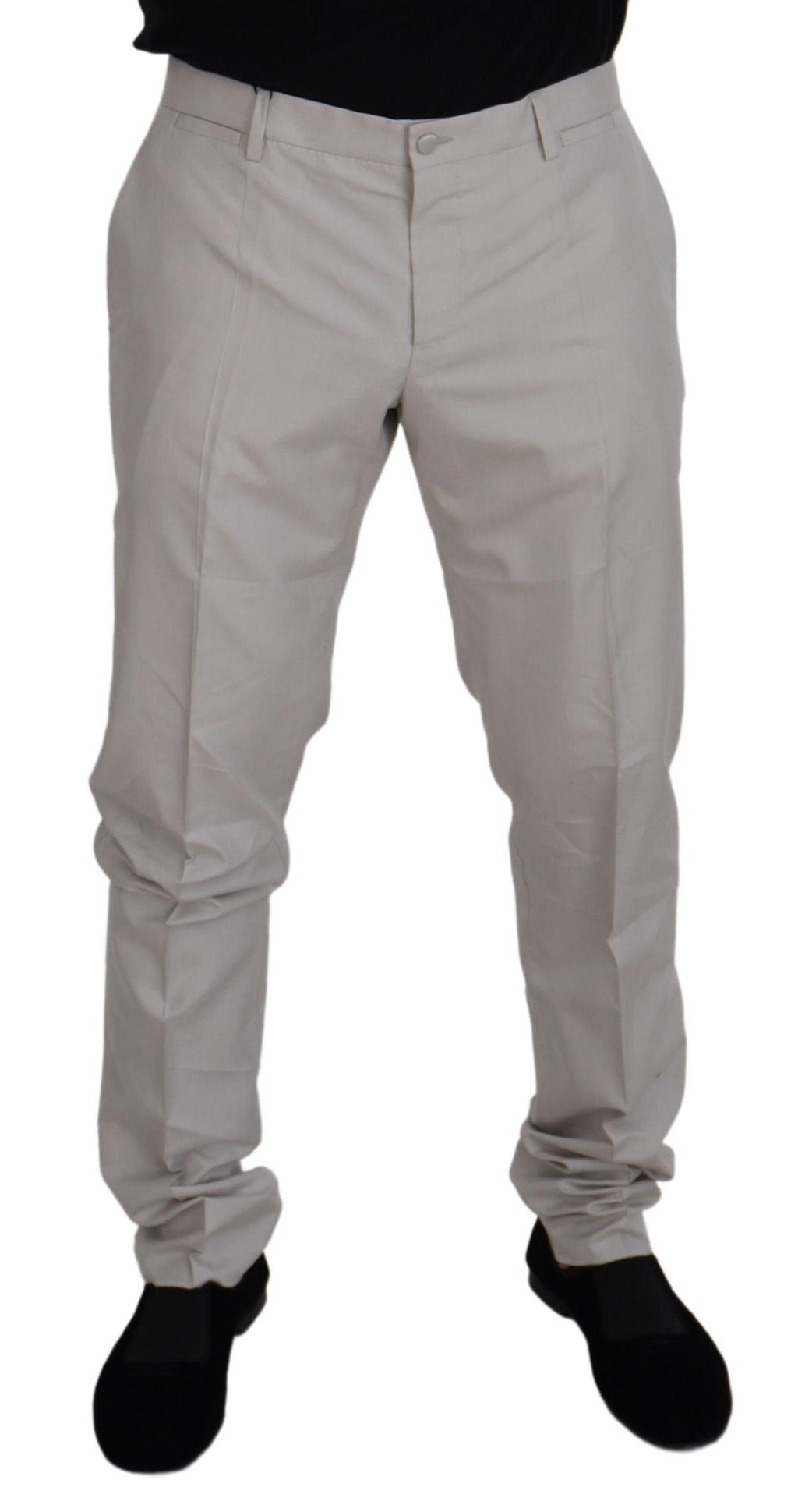 Dolce & Gabbana White Chino Pants for Men side view