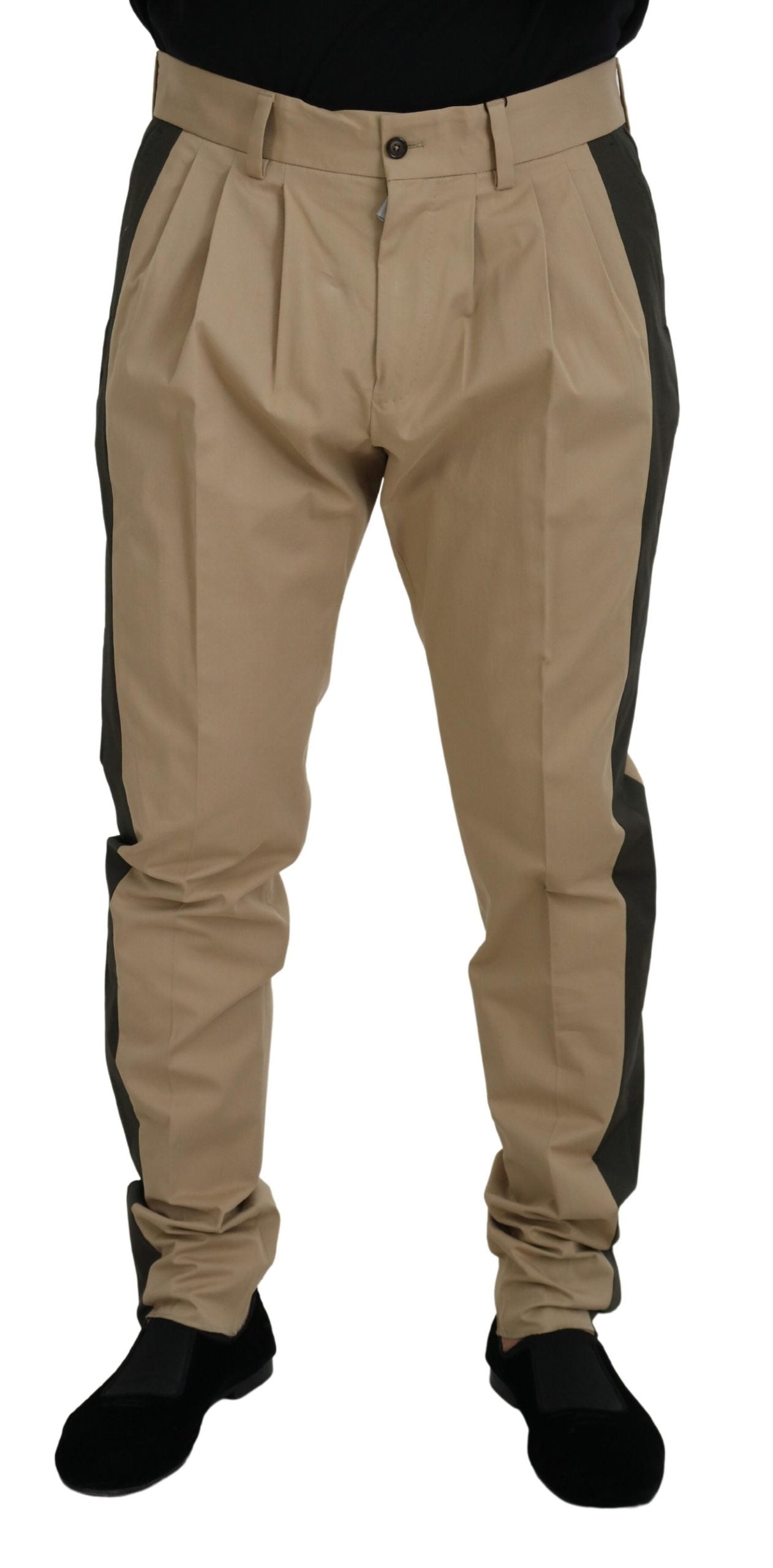 Dolce & Gabbana Brown Chino Pants for Men