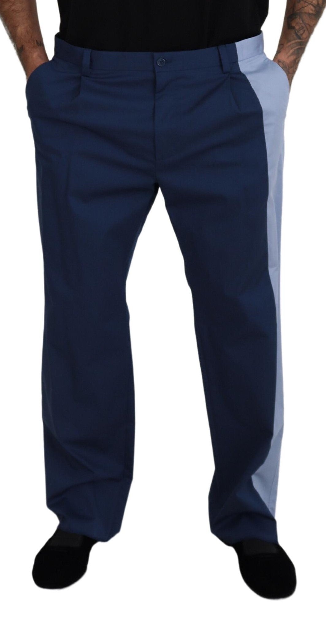 Dolce & Gabbana Blue Casual Pants for Men side view