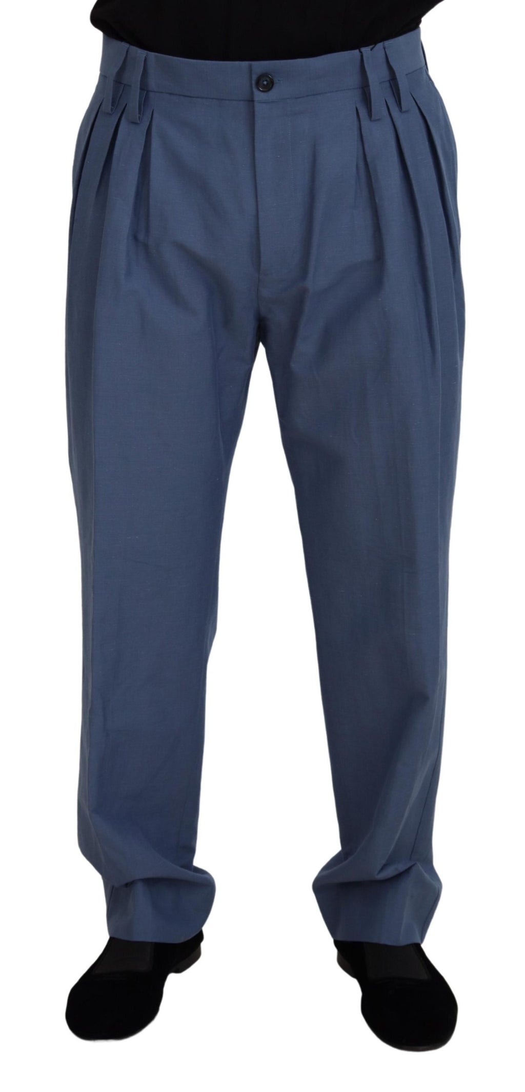 Dolce & Gabbana Blue Chino Pants for Men
