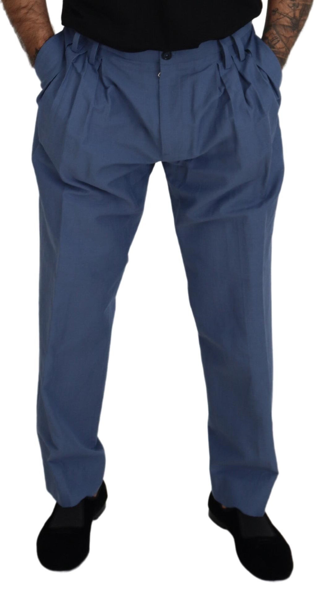 Dolce & Gabbana Blue Chino Pants for Men side view