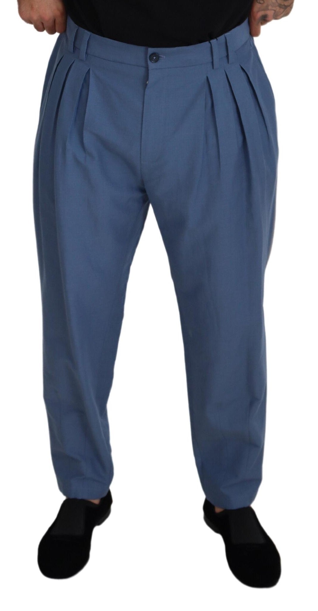 Dolce & Gabbana Blue Chino Pants for Men side view