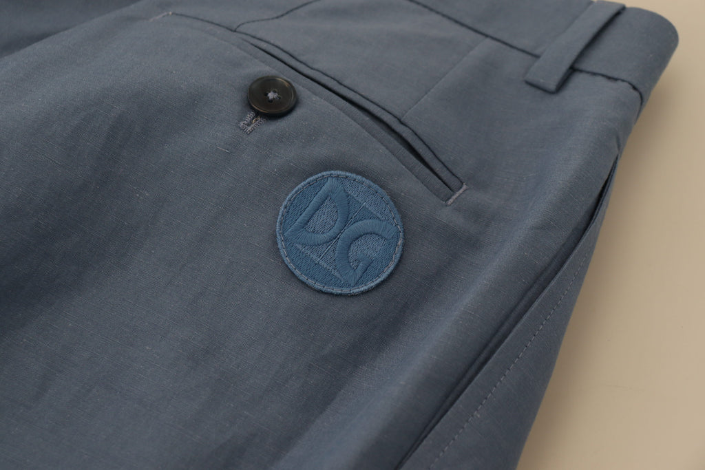 Dolce & Gabbana Blue Chino Pants for Men additional view