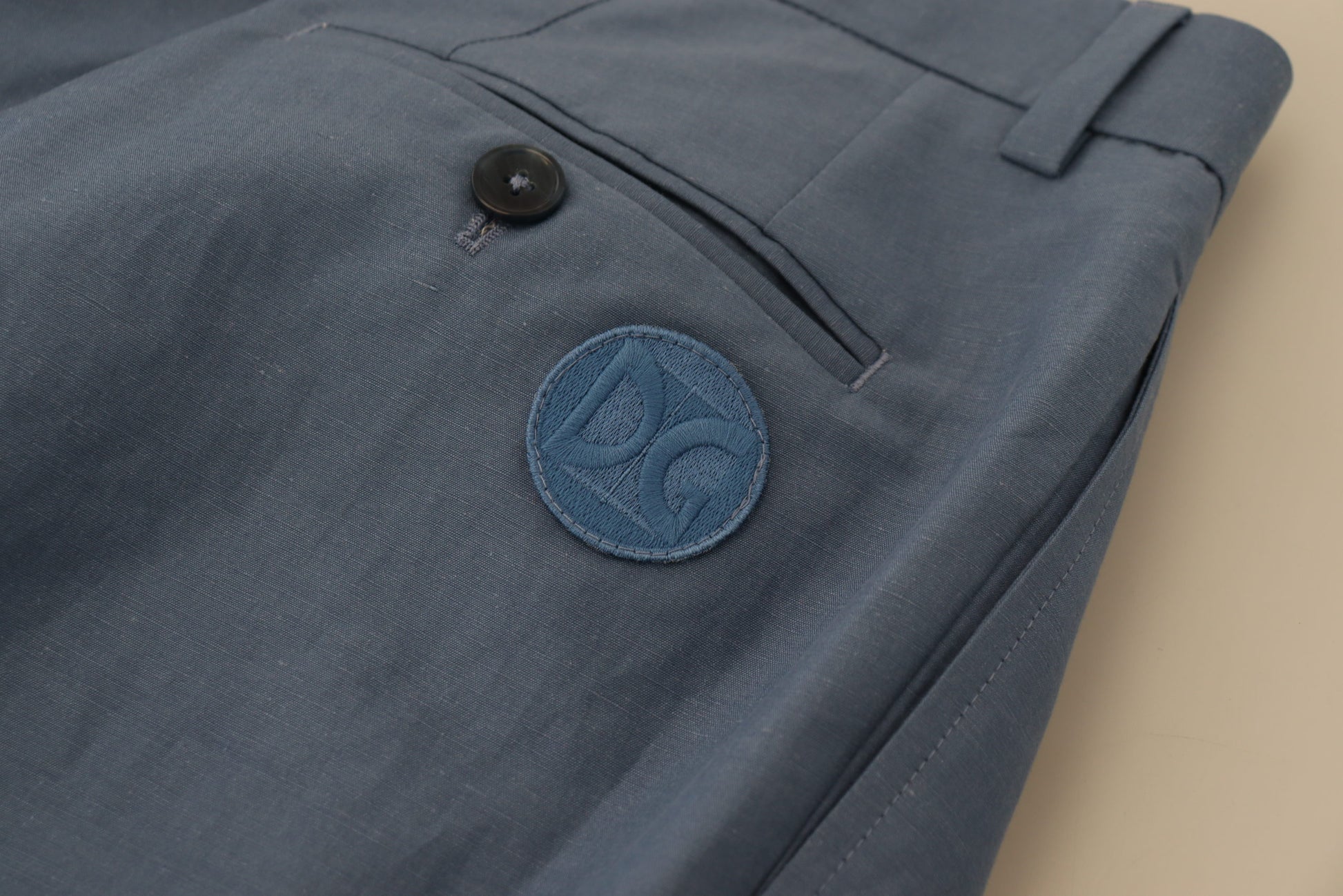 Dolce & Gabbana Blue Chino Pants for Men additional view