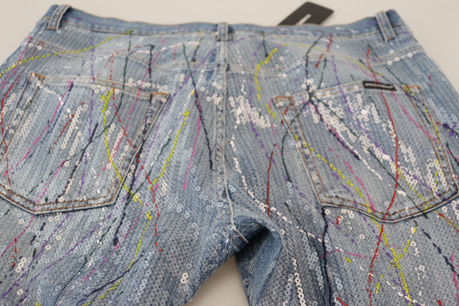 Dolce & Gabbana Blue Tapered Jeans for Men additional view