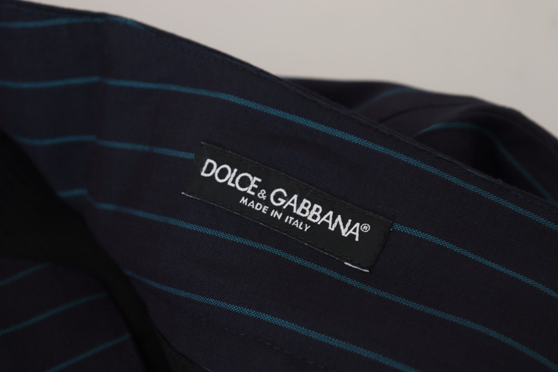 Dolce & Gabbana Blue Dress Pants for Men additional view