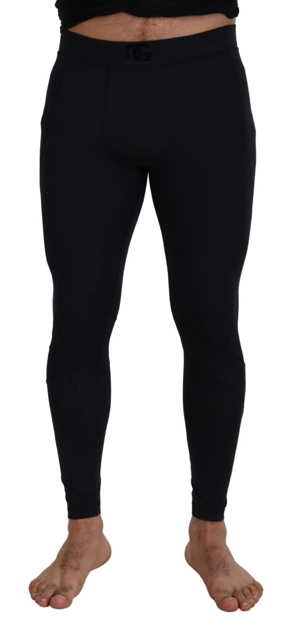 Dolce & Gabbana Black Skinny Pants for Men