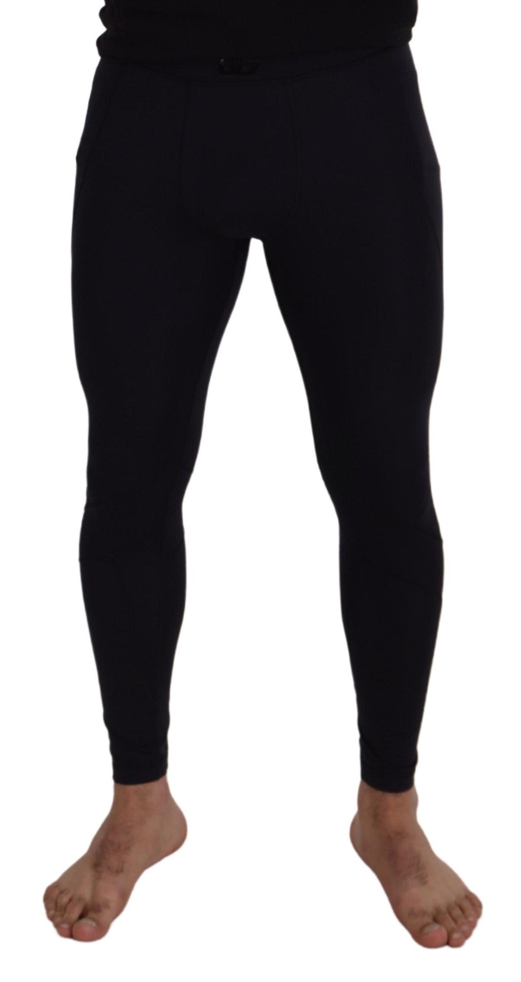 Dolce & Gabbana Black Skinny Pants for Men side view