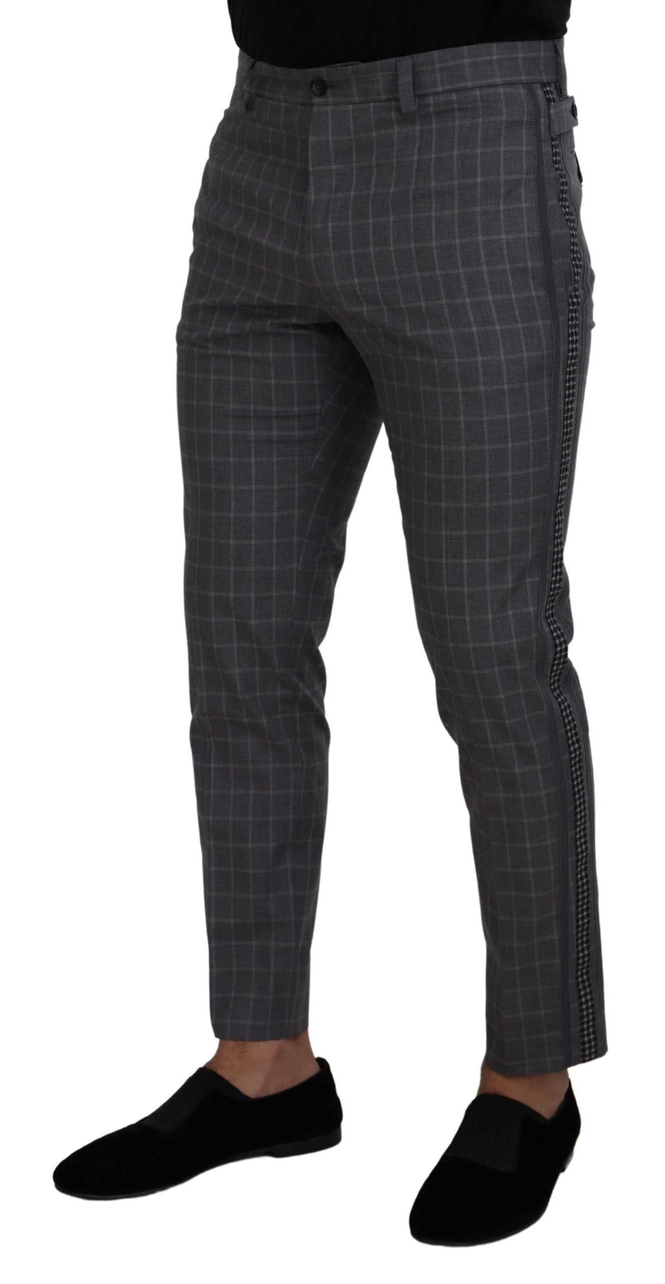 Dolce & Gabbana Grey Chino Pants for Men alternate view