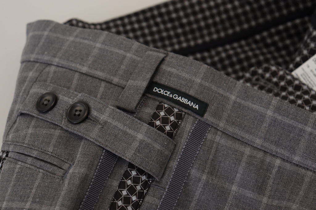 Dolce & Gabbana Grey Chino Pants for Men additional view