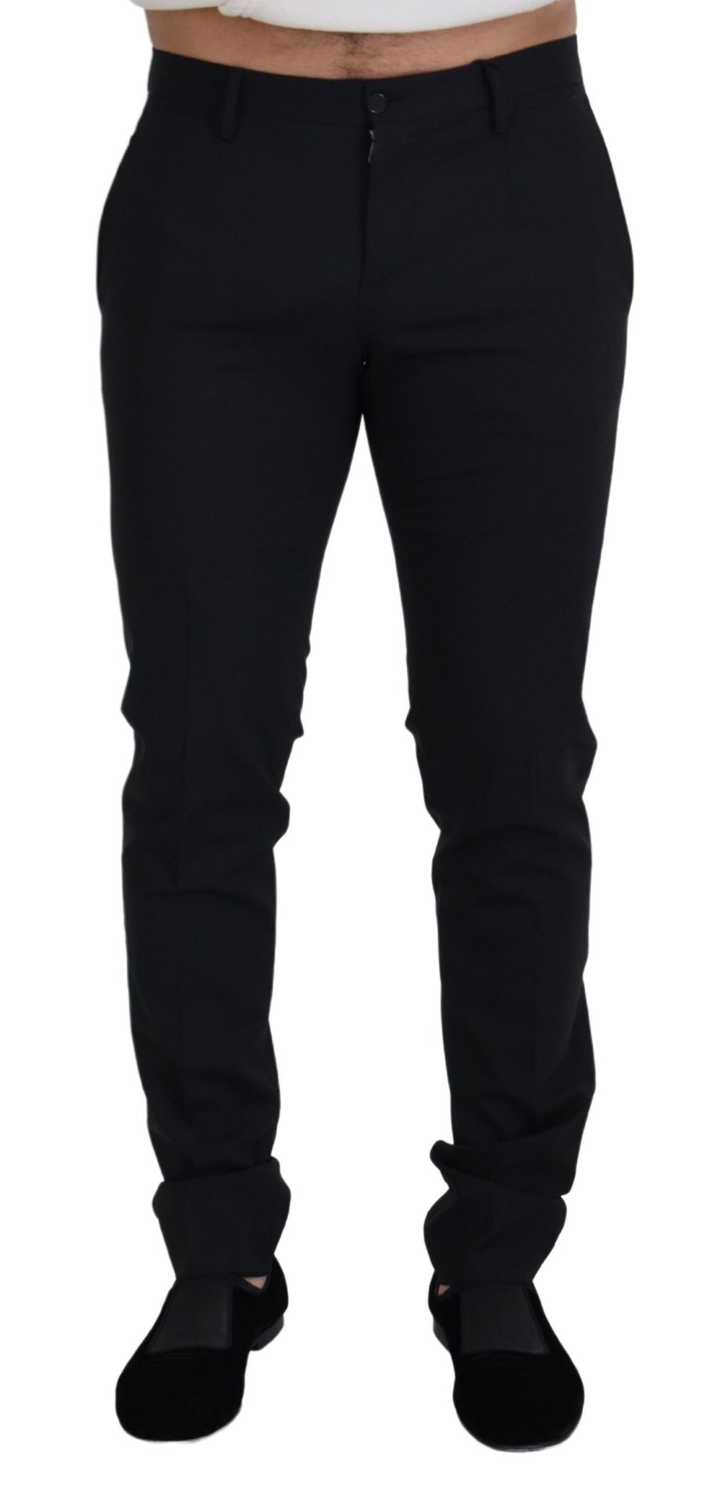 Dolce & Gabbana Black Chino Pants for Men