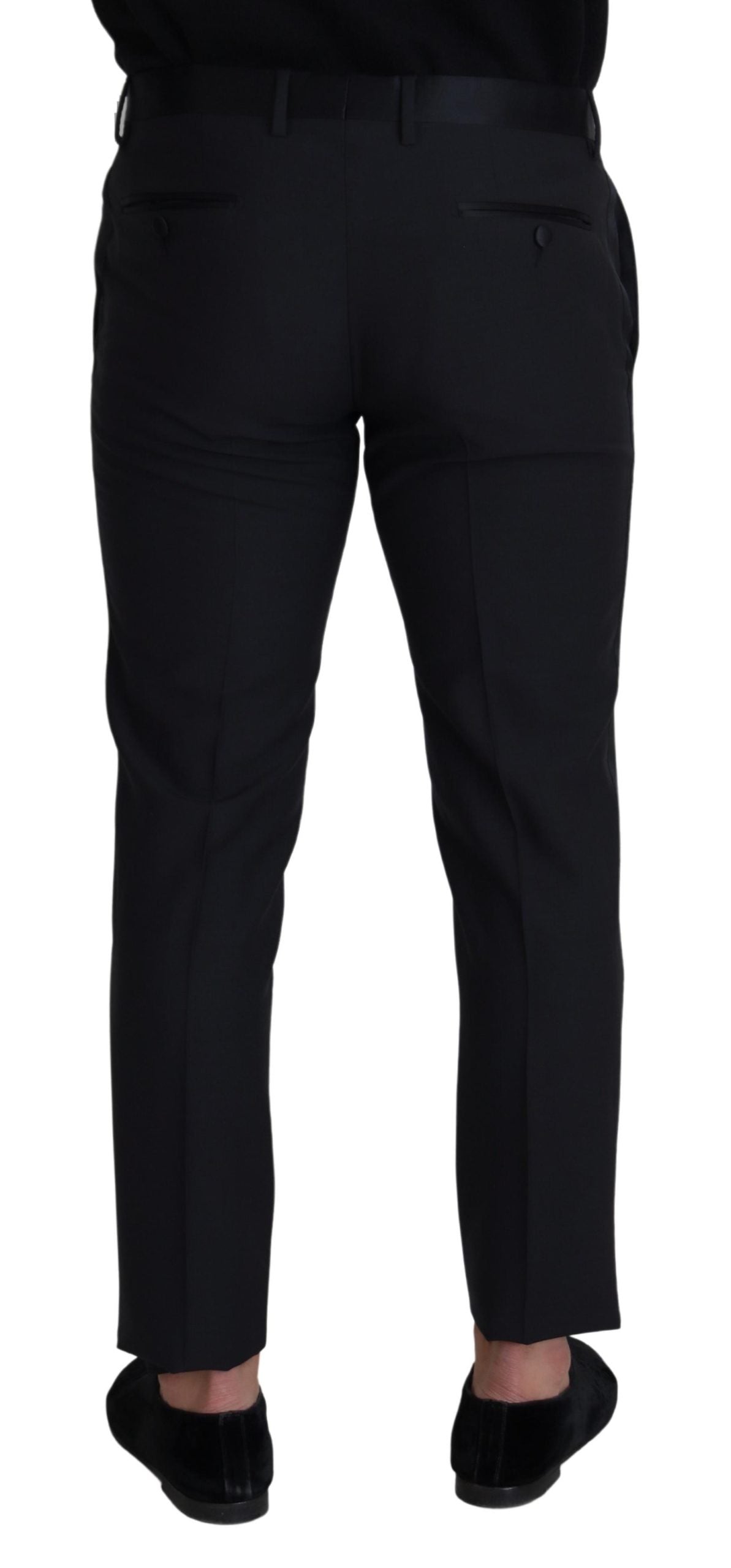 Dolce & Gabbana Black Dress Pants for Men detail view