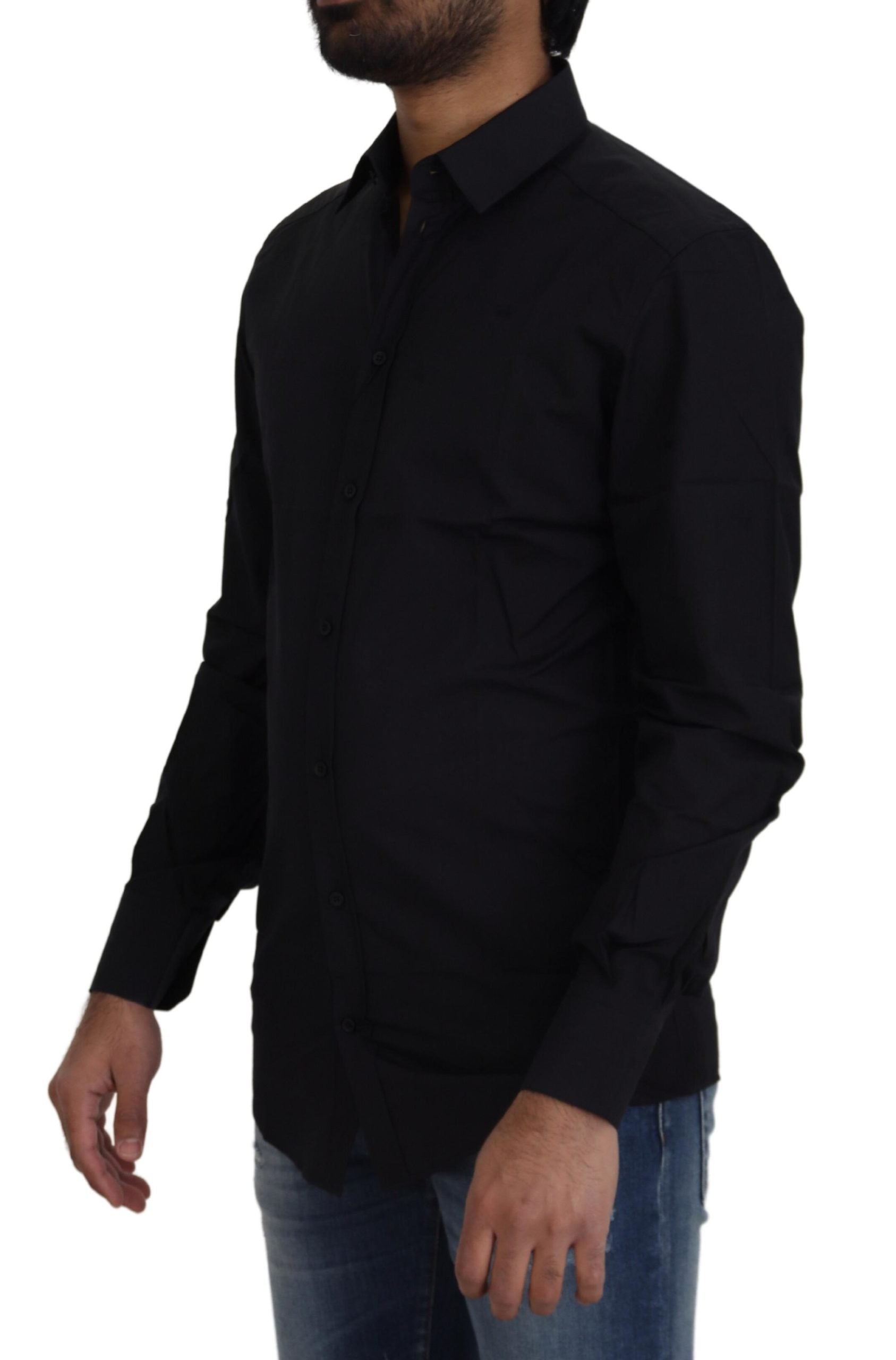 Dolce & Gabbana Black Dress Shirt for Men alternate view