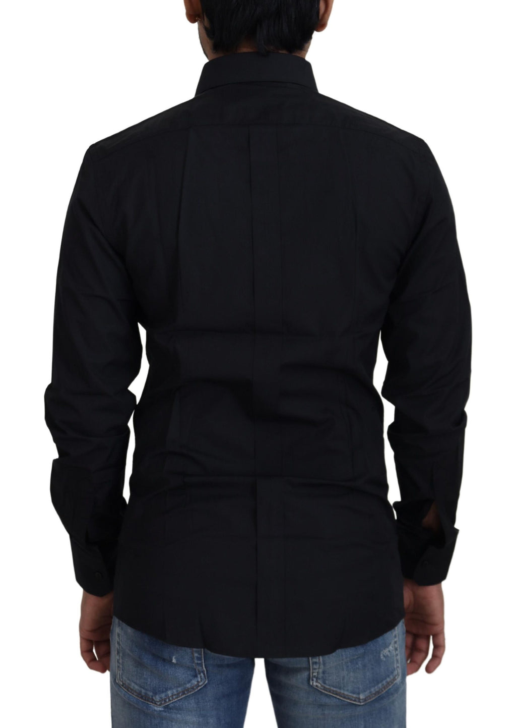 Dolce & Gabbana Black Dress Shirt for Men detail view