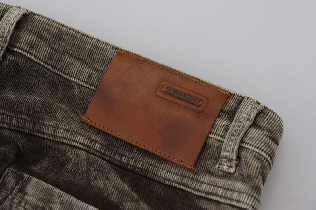 Acht Grey Slim Fit Jeans for Men additional view
