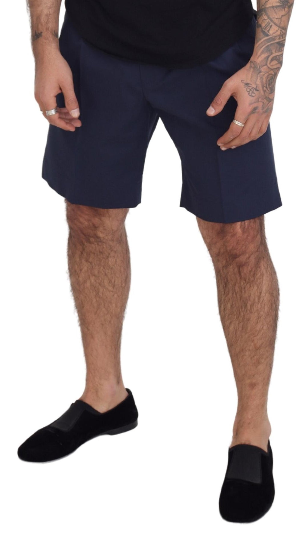 Dolce & Gabbana Blue Shorts for Men side view