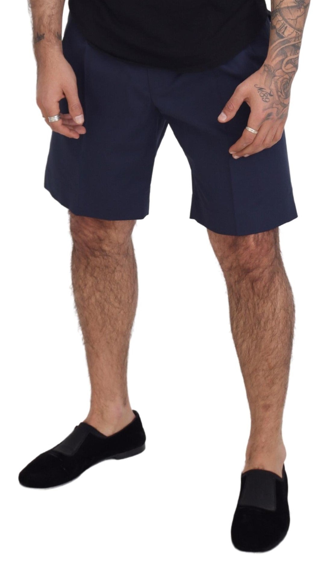 Dolce & Gabbana Blue Shorts for Men side view