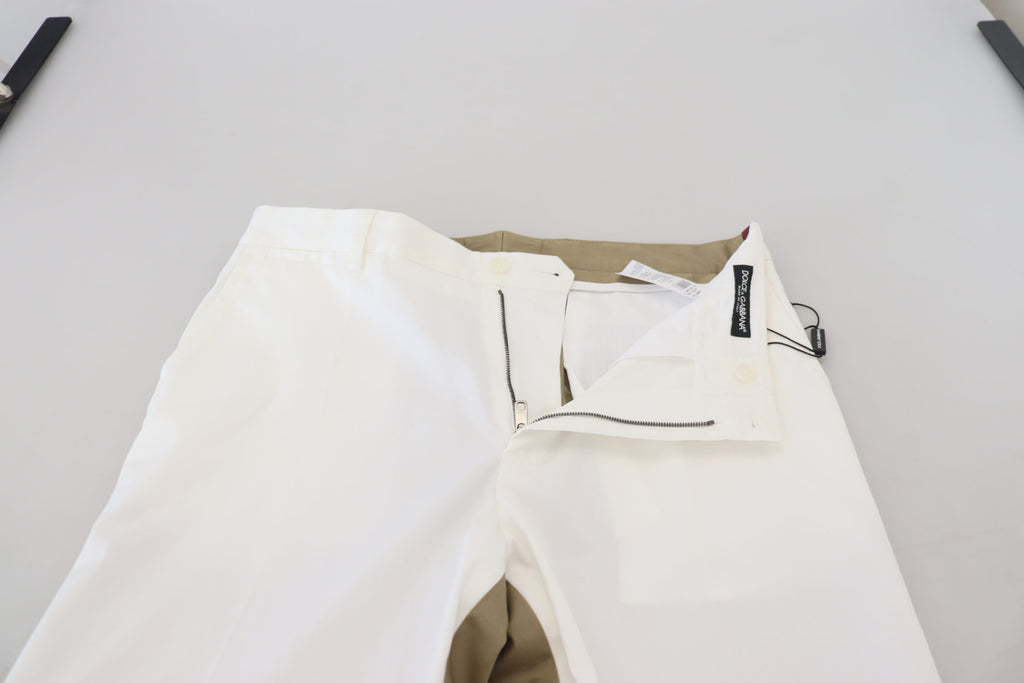 Dolce & Gabbana White Chino Pants for Men additional view