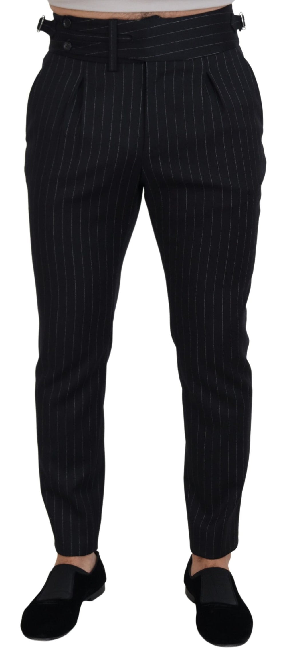 Dolce & Gabbana Black Chino Pants for Men