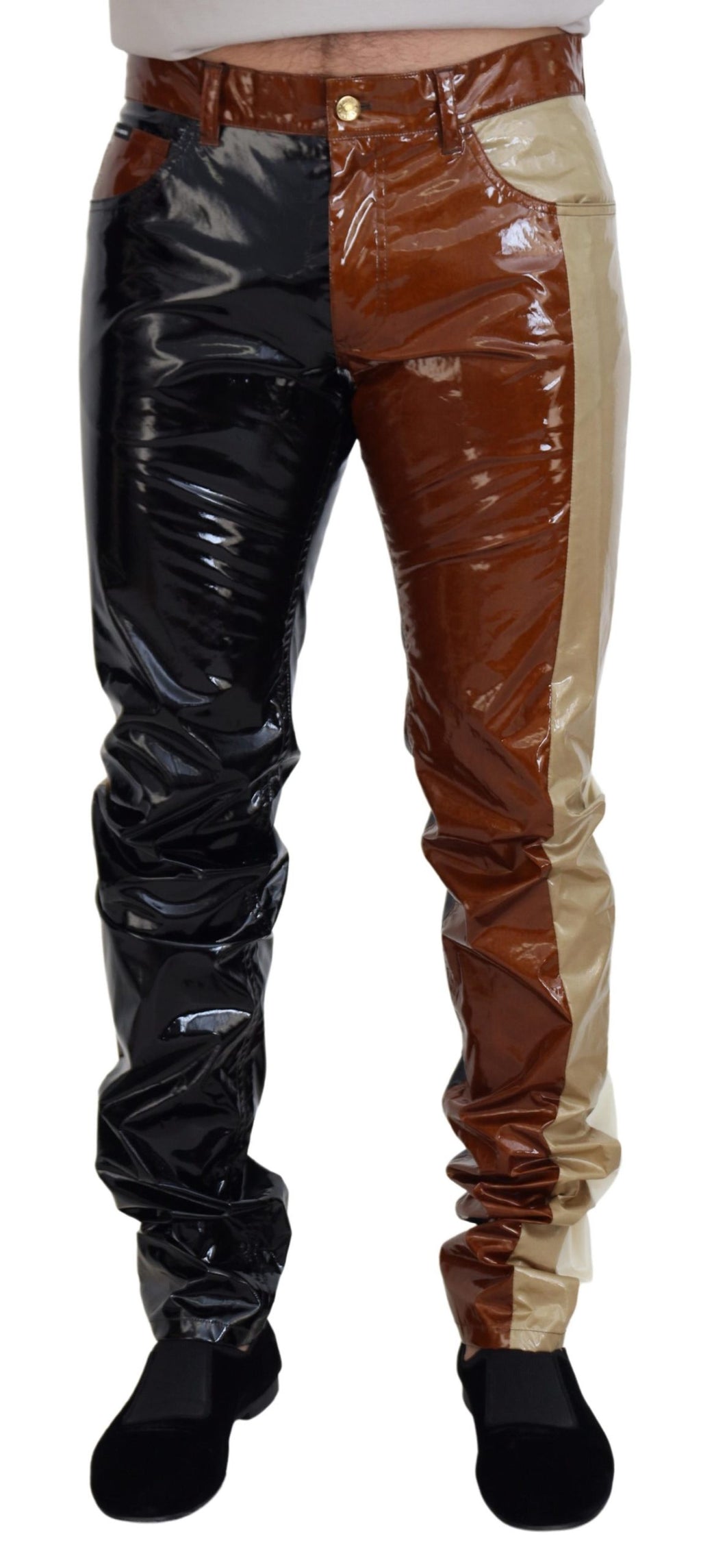 Dolce & Gabbana Multicolor Slim Fit Jeans for Men