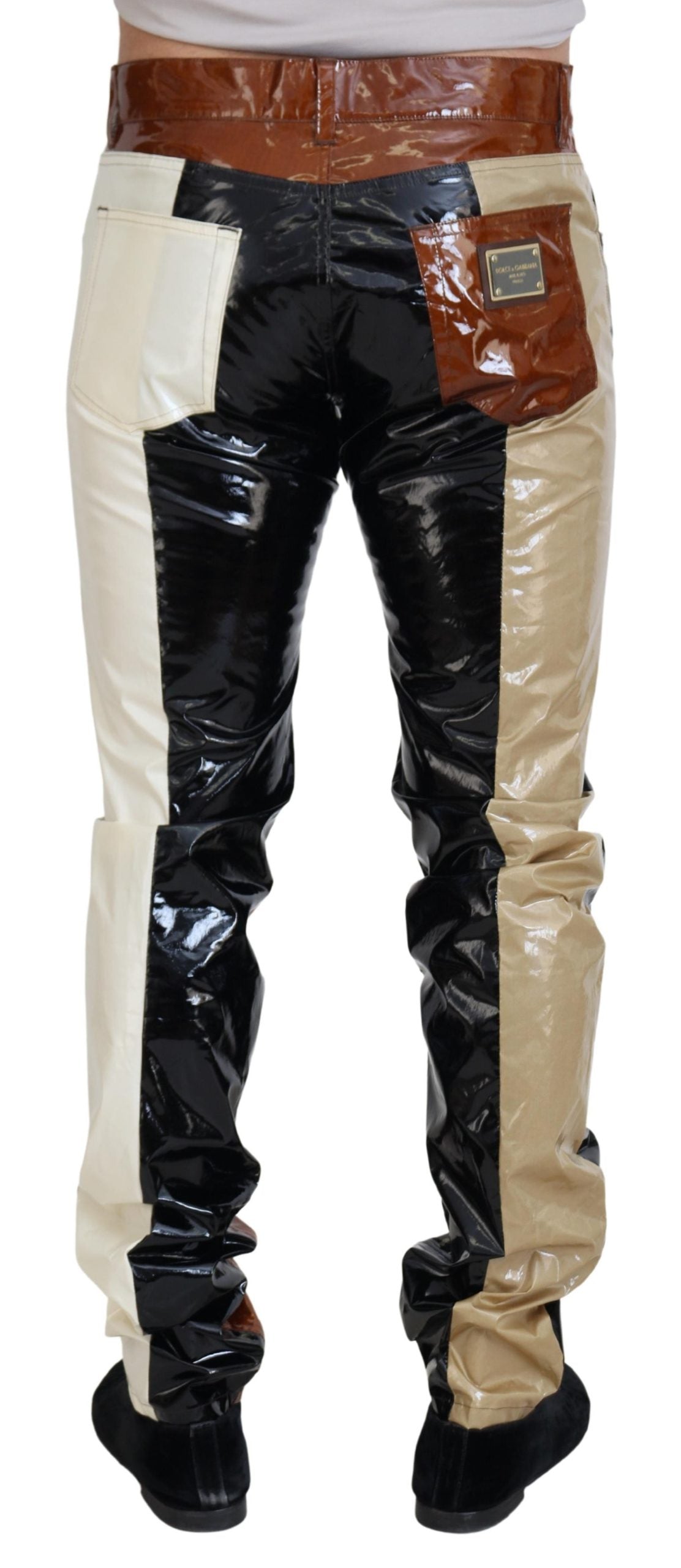 Dolce & Gabbana Multicolor Slim Fit Jeans for Men detail view