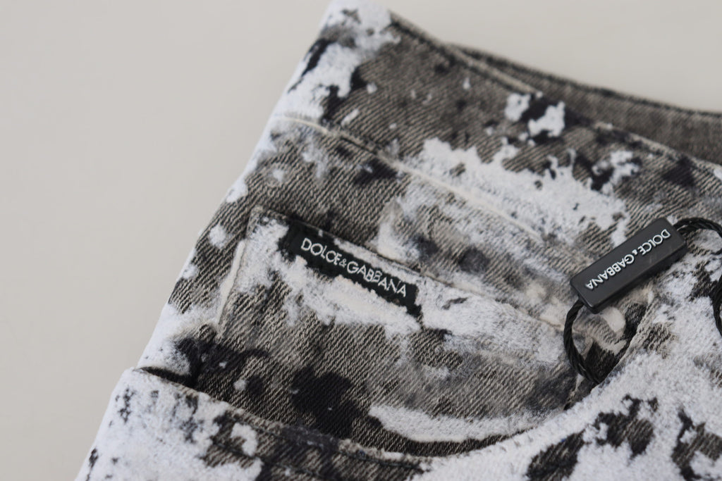 Dolce & Gabbana Multicolor Skinny Jeans for Men additional view