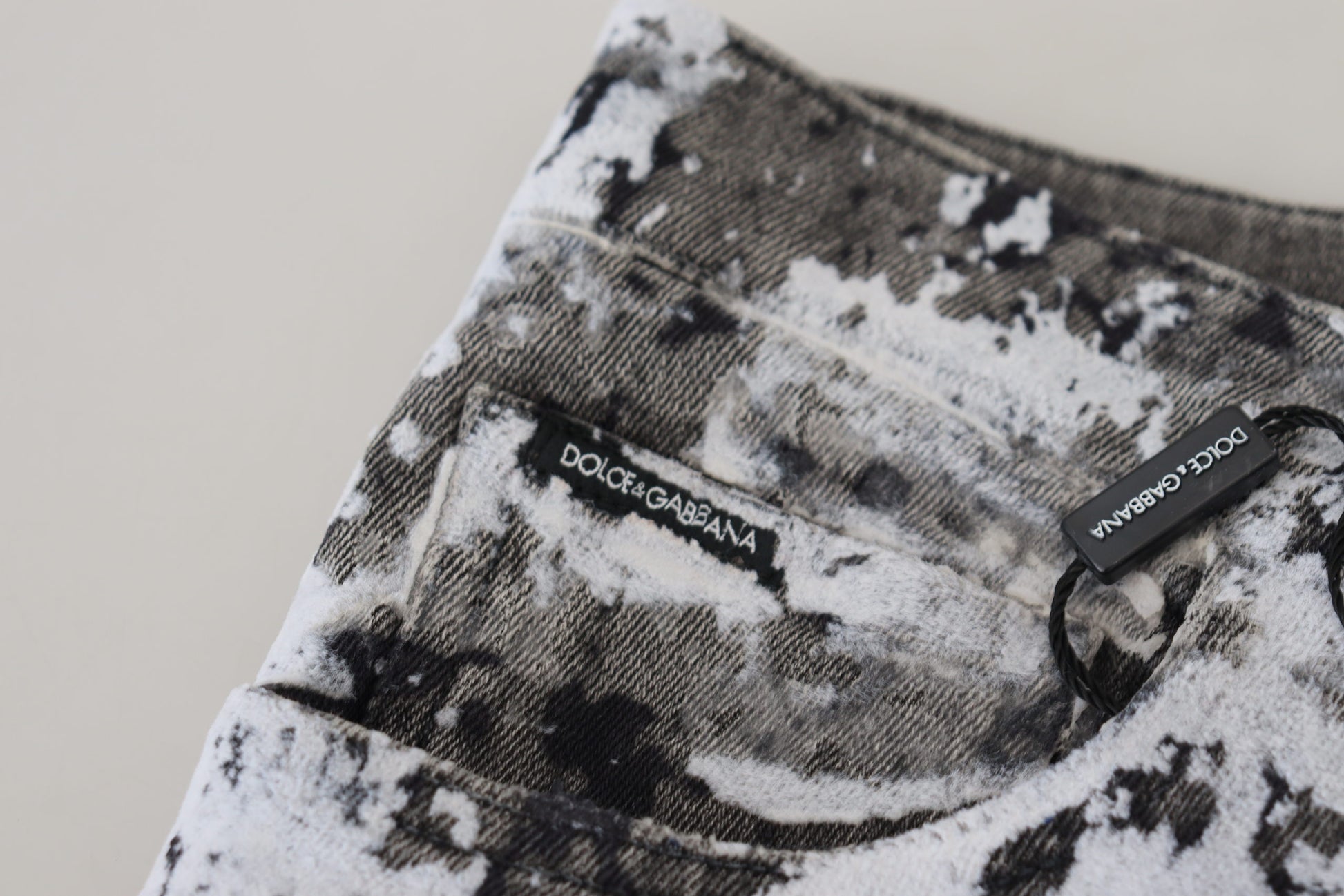 Dolce & Gabbana Multicolor Skinny Jeans for Men additional view