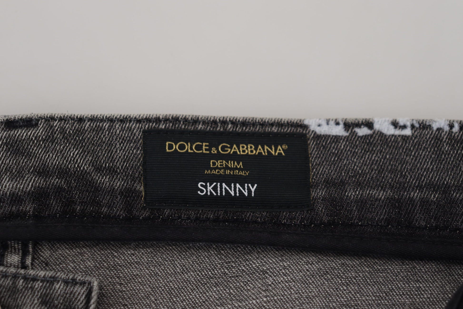 Dolce & Gabbana Multicolor Skinny Jeans for Men additional view