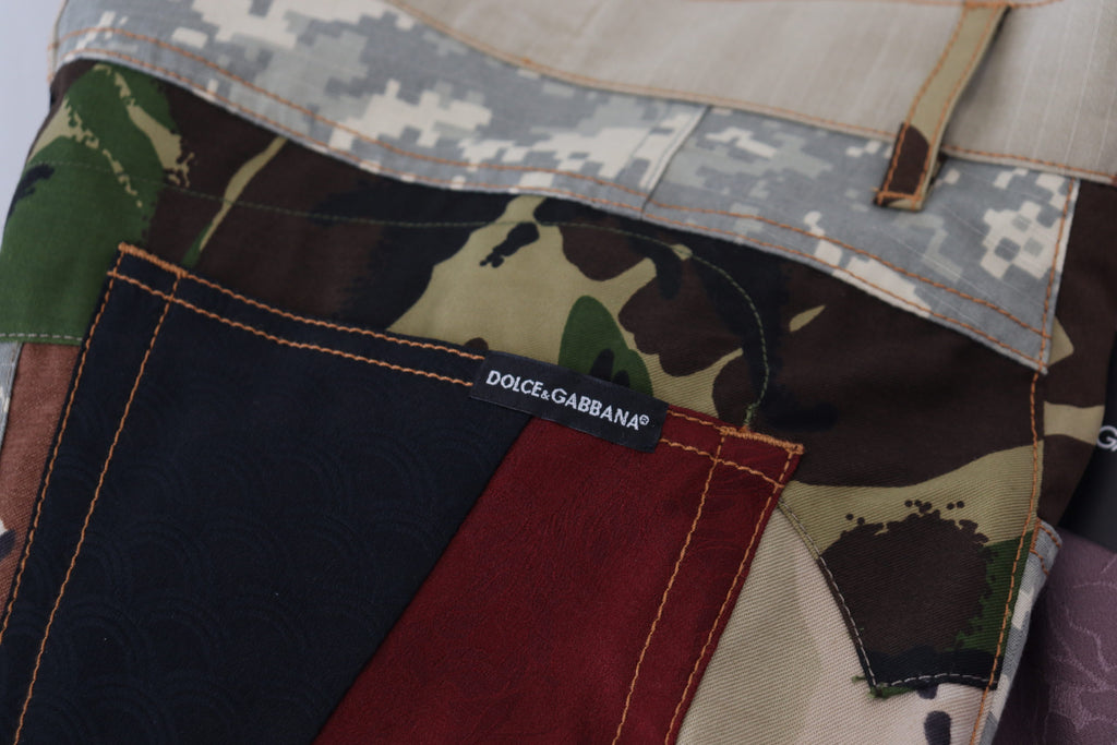 Dolce & Gabbana Multicolor Relaxed Fit Jeans for Men additional view
