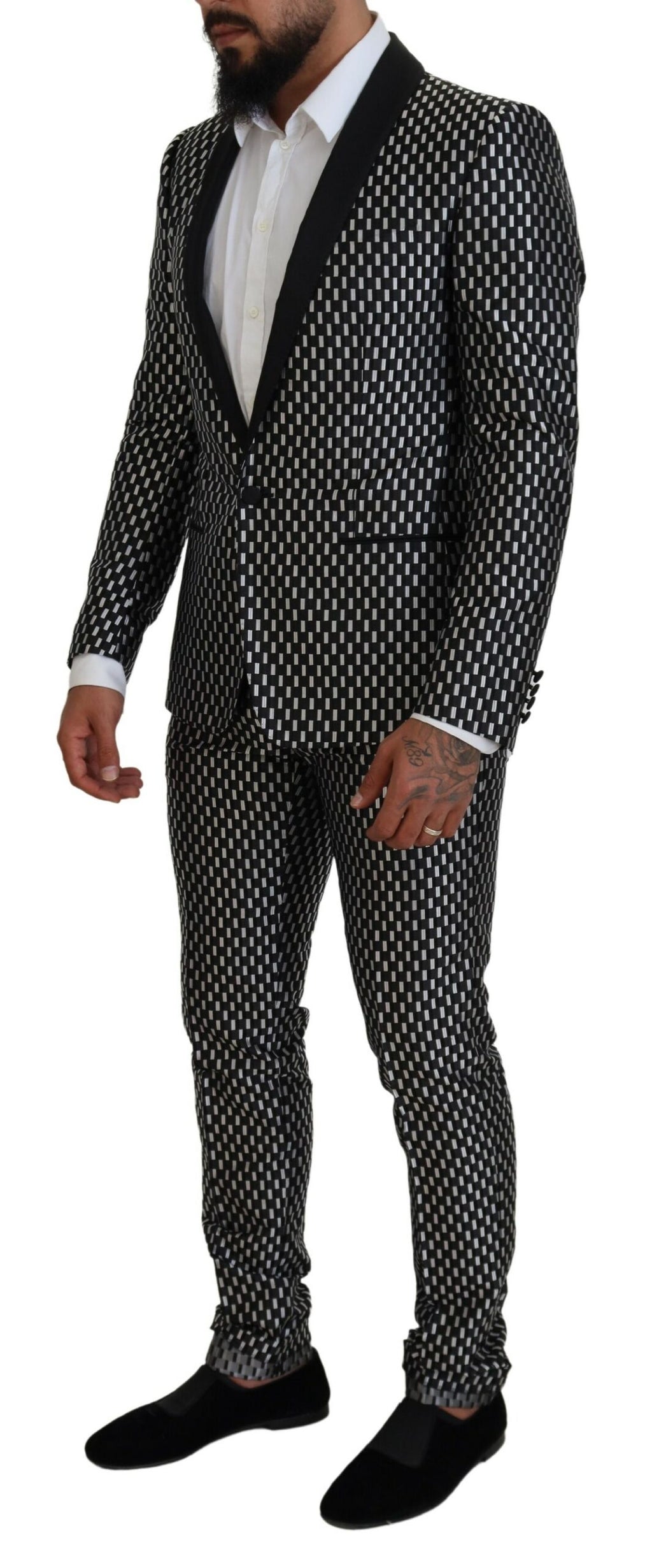 Dolce & Gabbana Black Two Piece Suits for Men alternate view